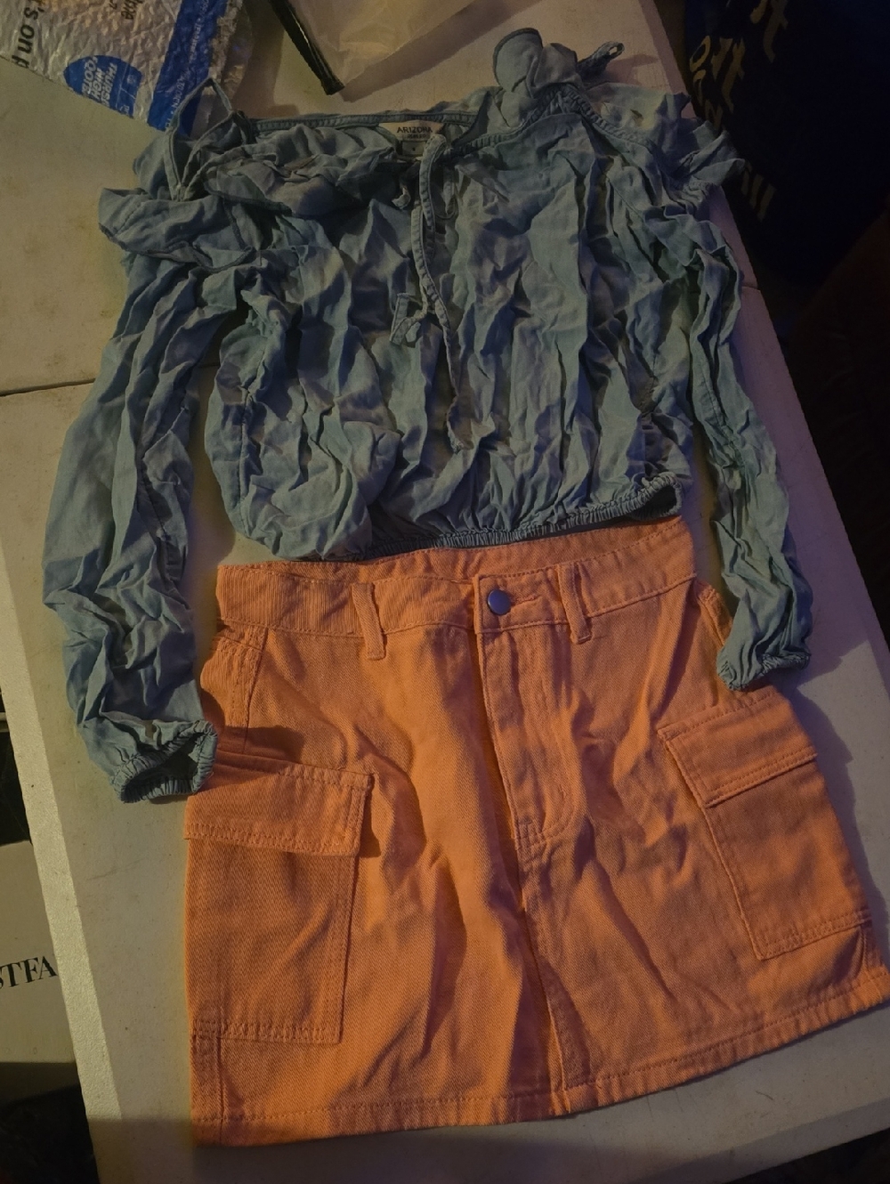 Vintage small Top and small skirt